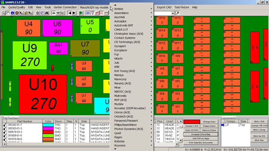 pc board assembly process documents